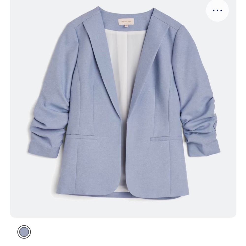 Skies Are Blue Soft Blue Women's Blazer